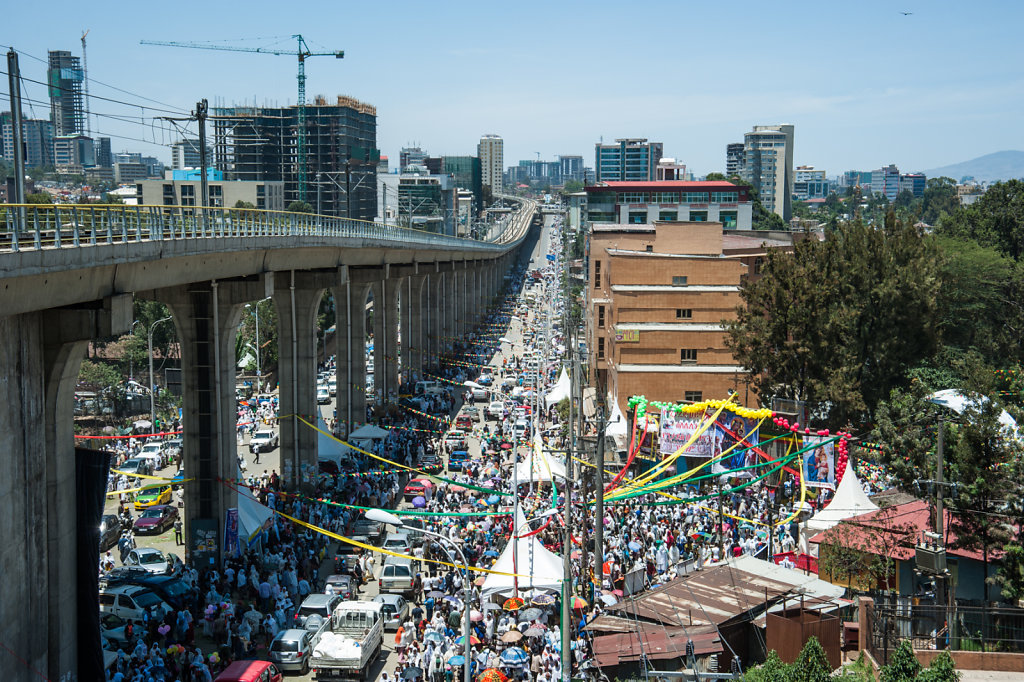 Playing in Addis